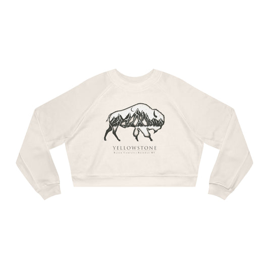 Women's Cropped Fleece Pullover