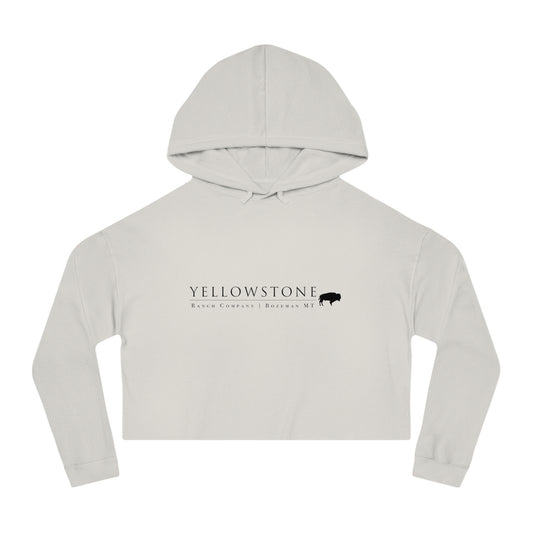 Bison Cropped Hooded Sweatshirt