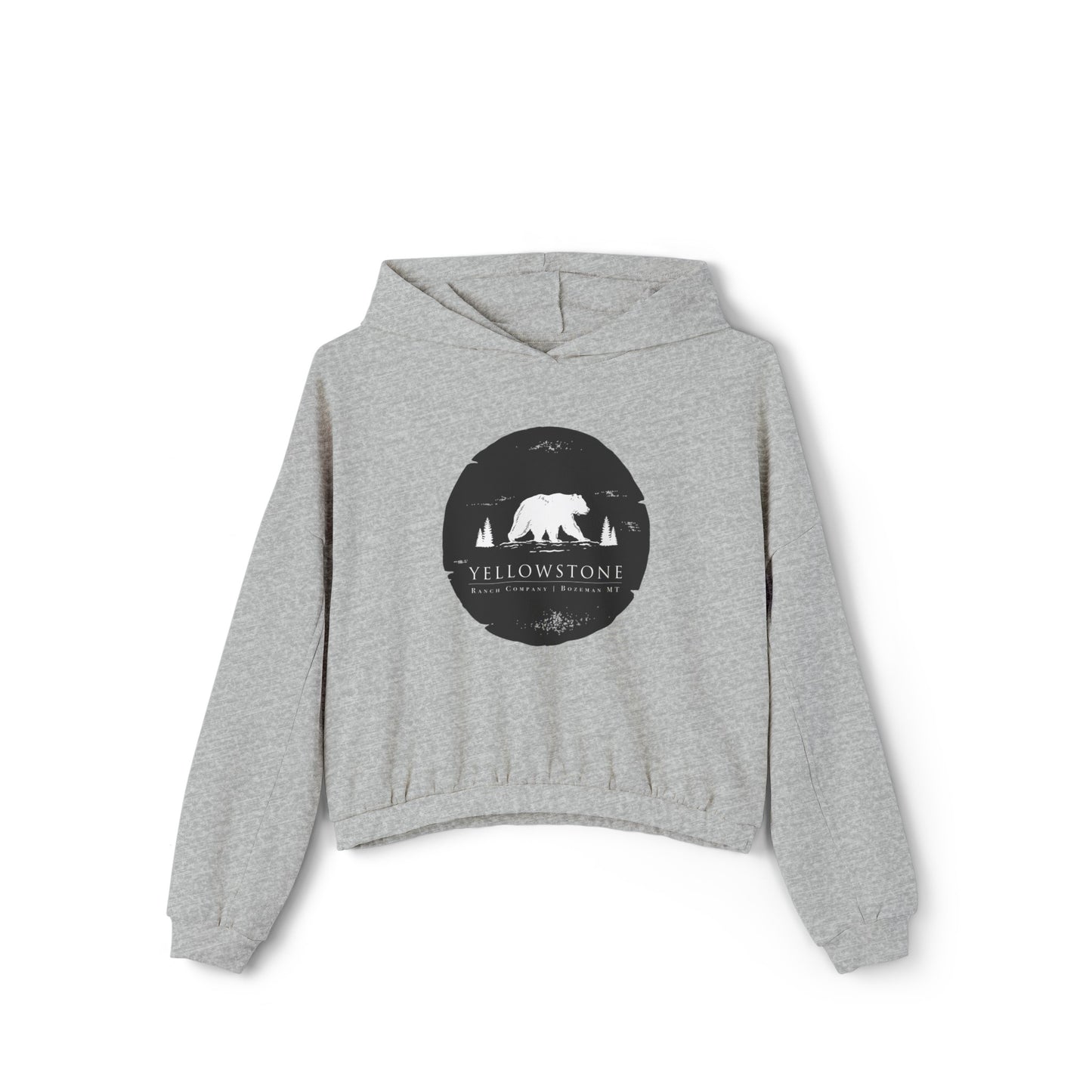 Lone Bear Women's Crop Hoodie