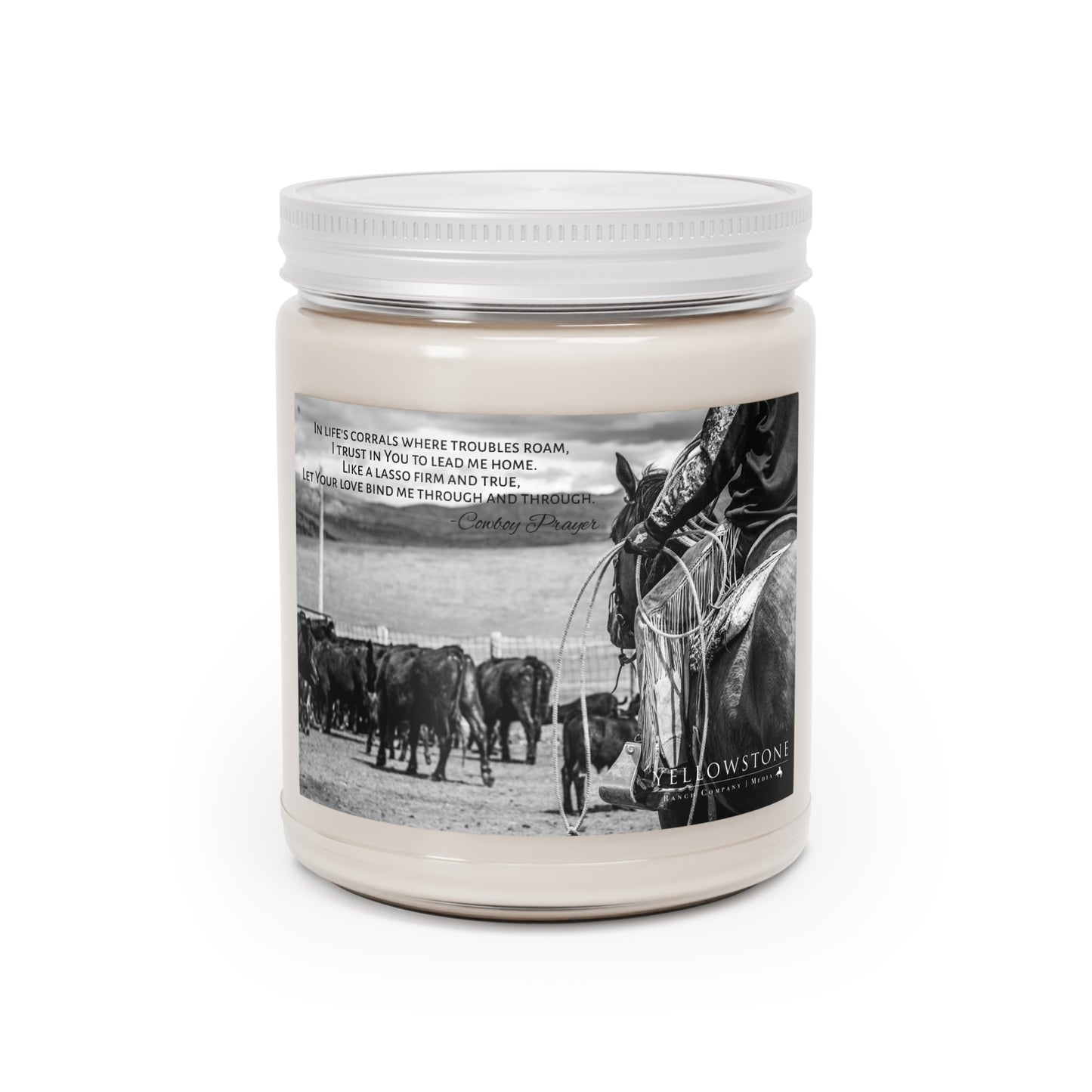 Sit Tall in the Saddle Wax Candle