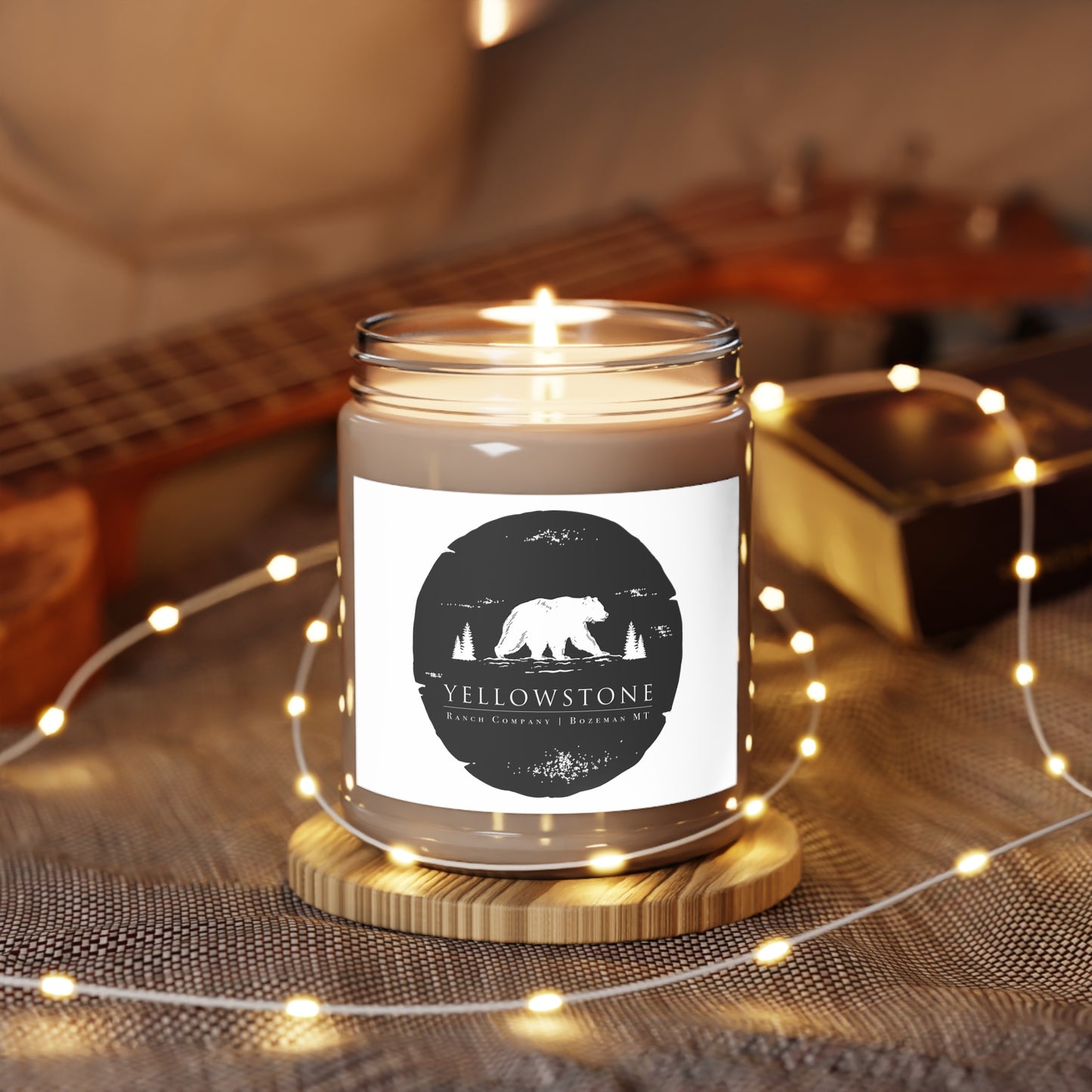 Yellowstone Griz Candle, 9oz